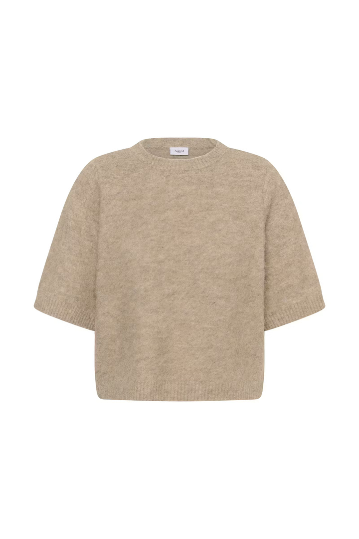 TabanaSZ Pullover Weathered Teak Melange / Brown