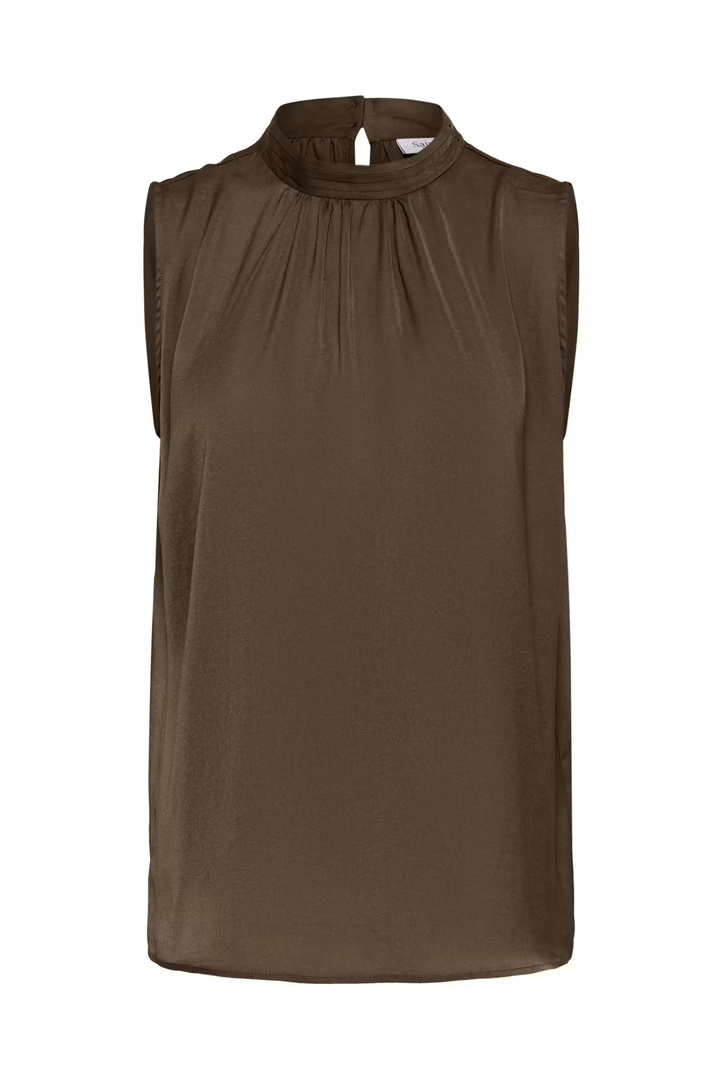 AileenSZ Blouse Chocolate Brown