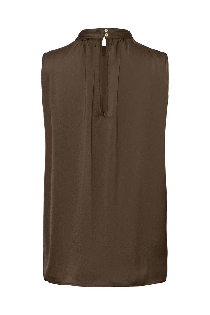 AileenSZ Blouse Chocolate Brown