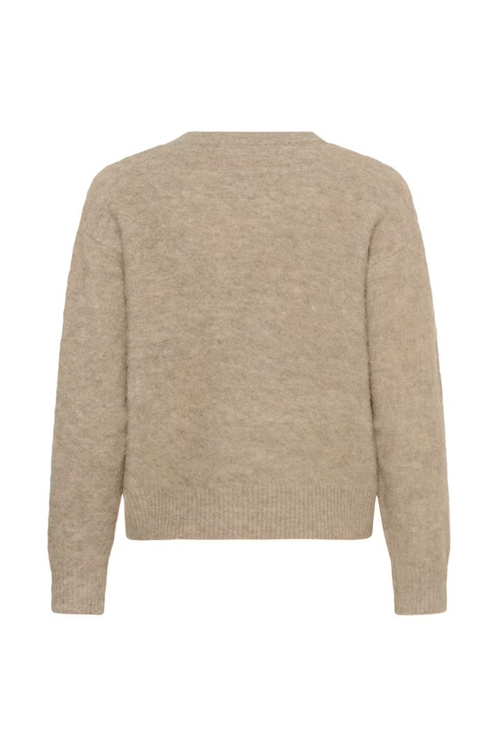 TabanaSZ Pullover Weathered Teak Melange / Brown