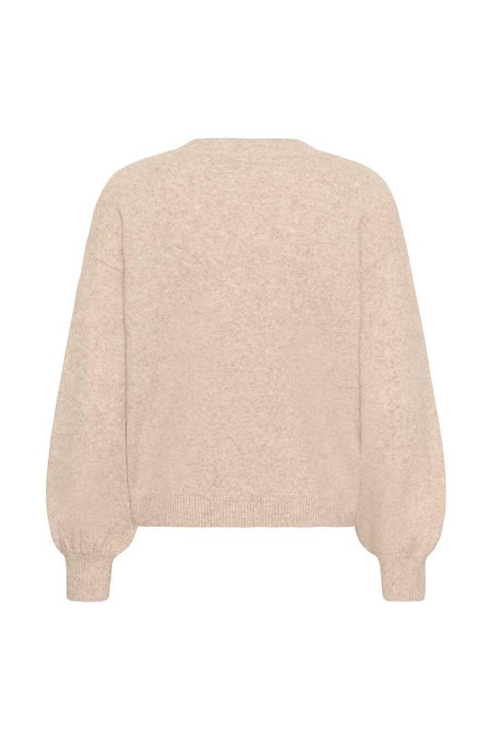 TitiaSZ Pullover Creme Melange / White