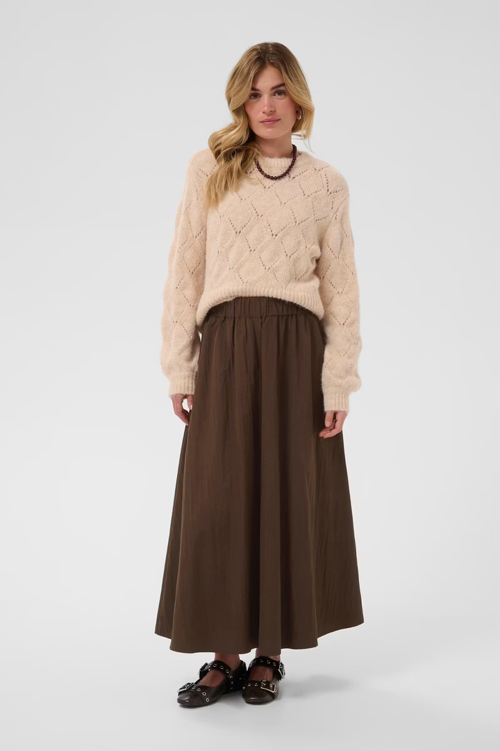 TonjaSZ Skirt Chocolate Brown