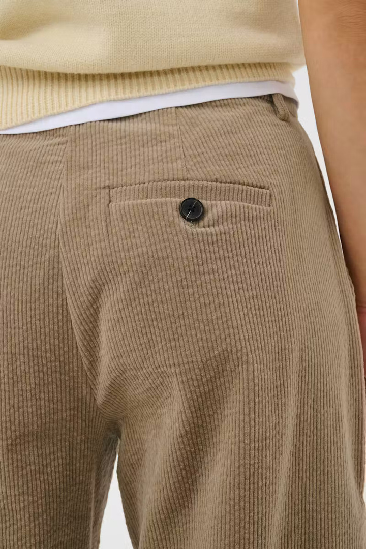 TadettaSZ Trousers Weathered Teak / Brown