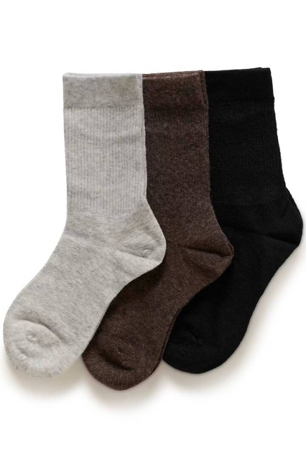TennaSZ Socks Brown Grey Black Box