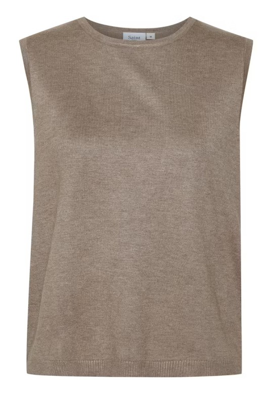 MilaSZ Waistcoat Atmos Melange / Nature