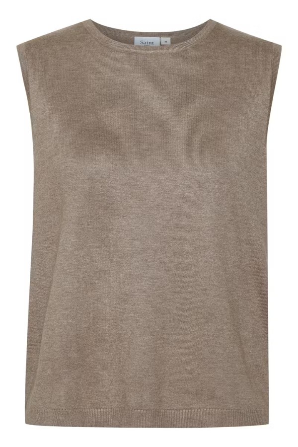 MilaSZ Waistcoat Atmos Melange / Nature