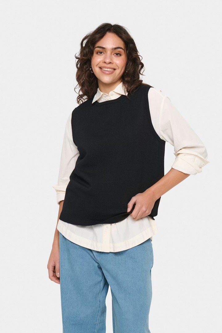 MilaSZ Waistcoat Black