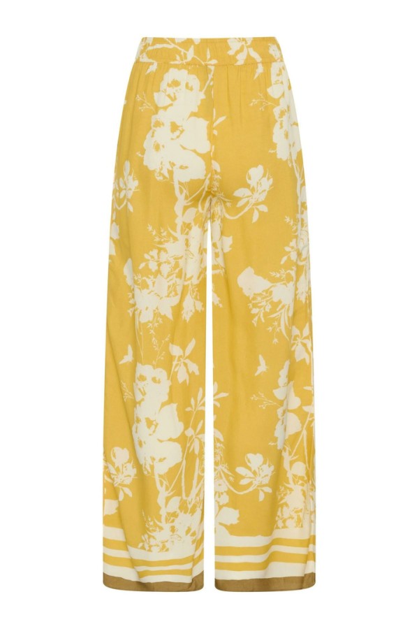 RashedaSZ Trousers Golden Apricot Flower Bouquet