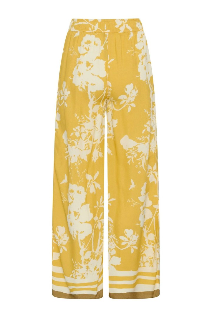 RashedaSZ Trousers Golden Apricot Flower Bouquet