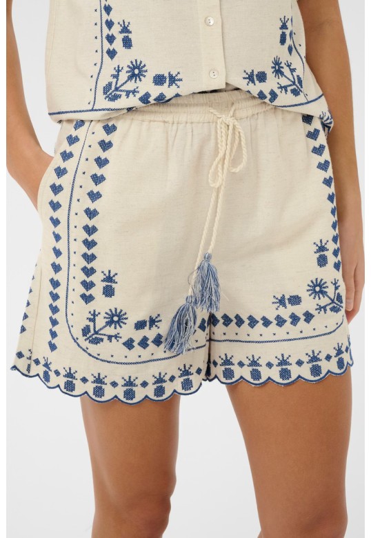 RomelleSZ Shorts Turtledove / White