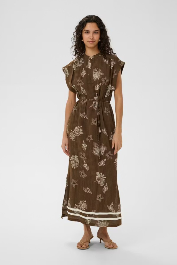 RosashellSZ Dress Fudge Sea Shell / Brown