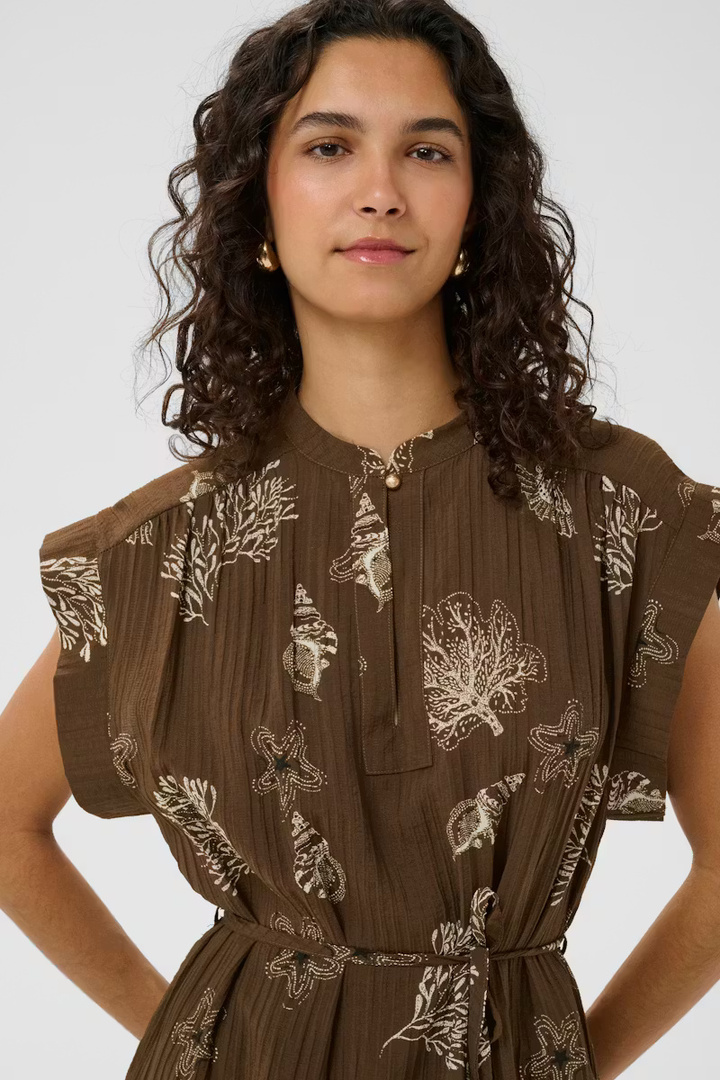 RosashellSZ Dress Fudge Sea Shell / Brown