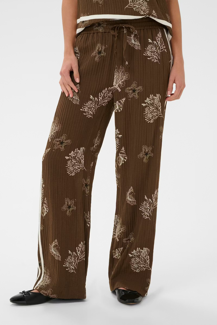 RosashellSZ Trousers Fudge Sea Shell / Brown