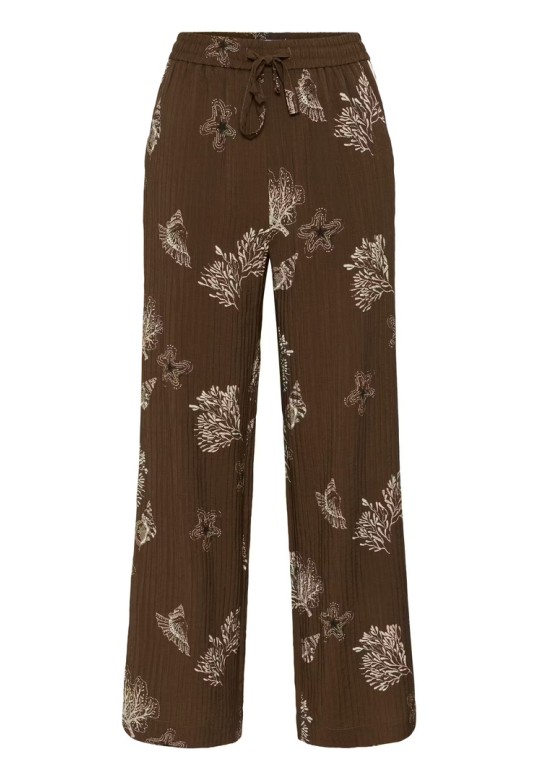 RosashellSZ Trousers Fudge Sea Shell / Brown