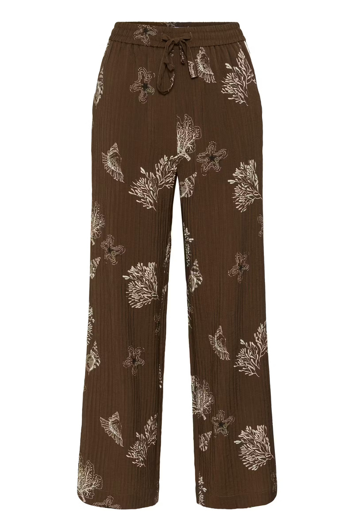 RosashellSZ Trousers Fudge Sea Shell / Brown