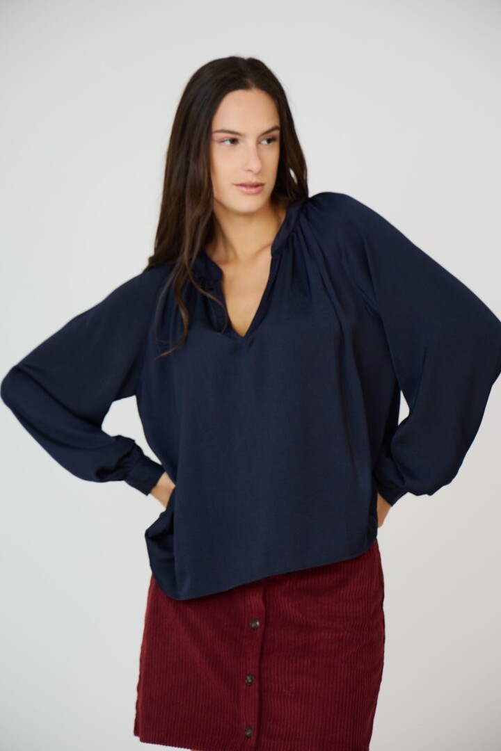 Blouse 24212204 navy