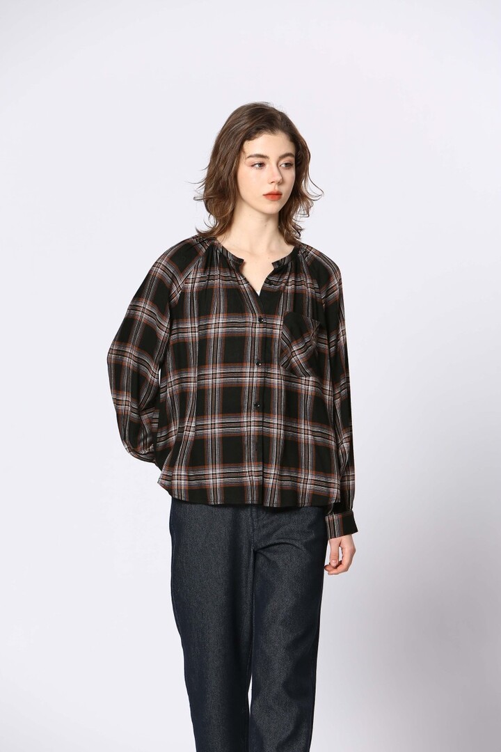 BLOUSE S25219275 BLACK