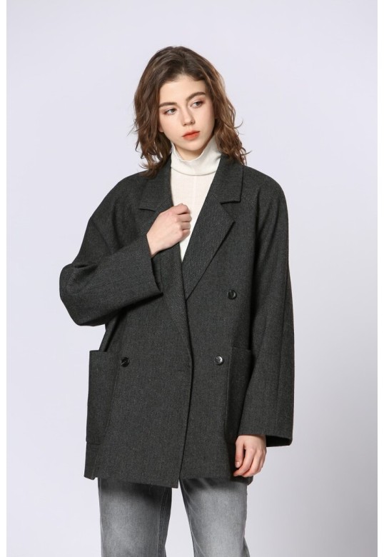 COAT S25251099 GREY