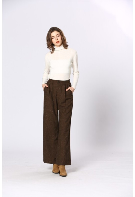 PANTS S25241130 BROWN
