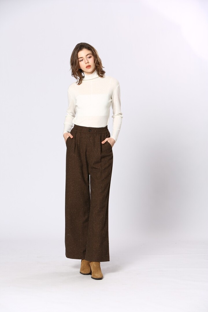 PANTS S25241130 BROWN