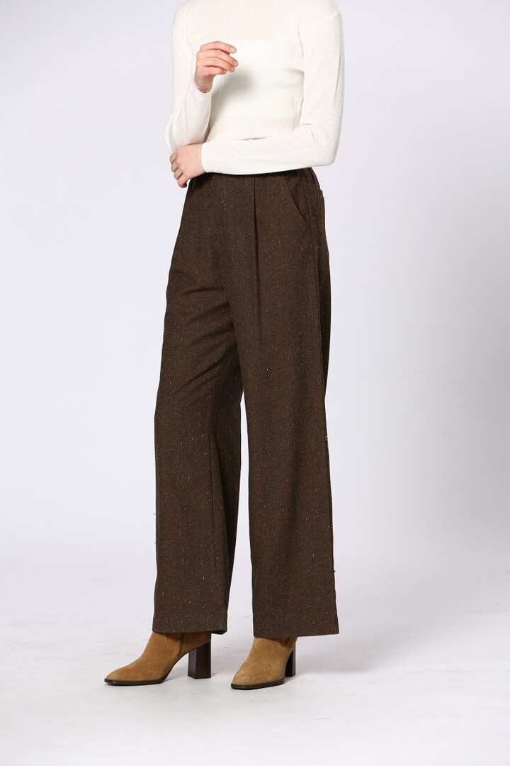 PANTS S25241130 BROWN
