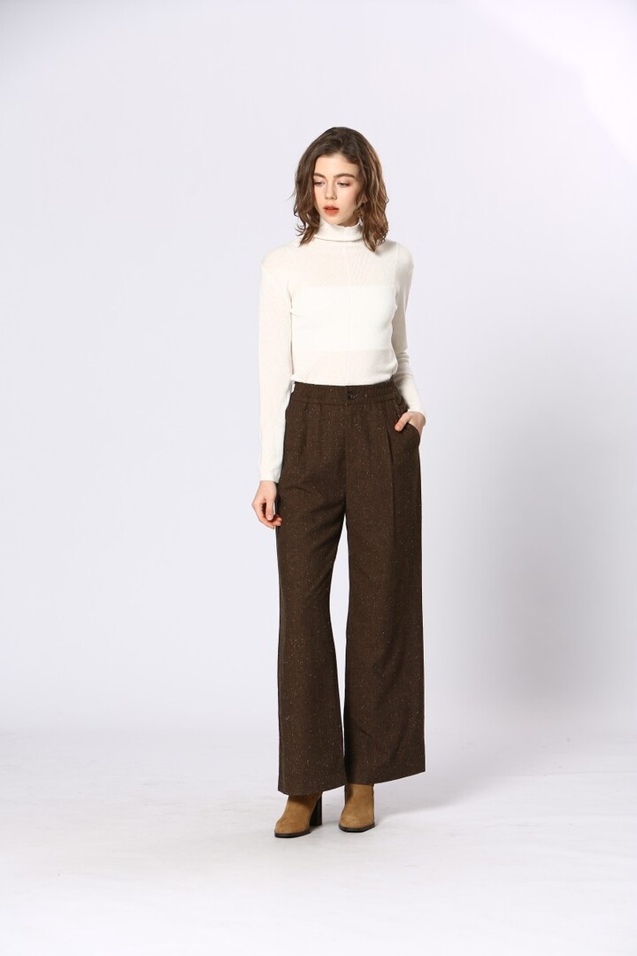 PANTS S25241130 BROWN
