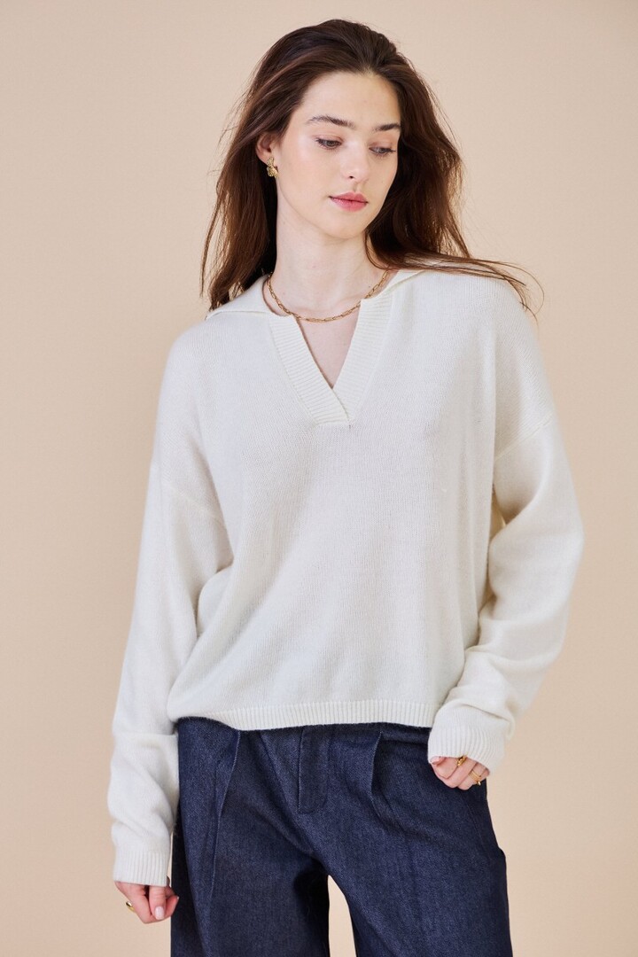 SWEATER S25203907 CREAM