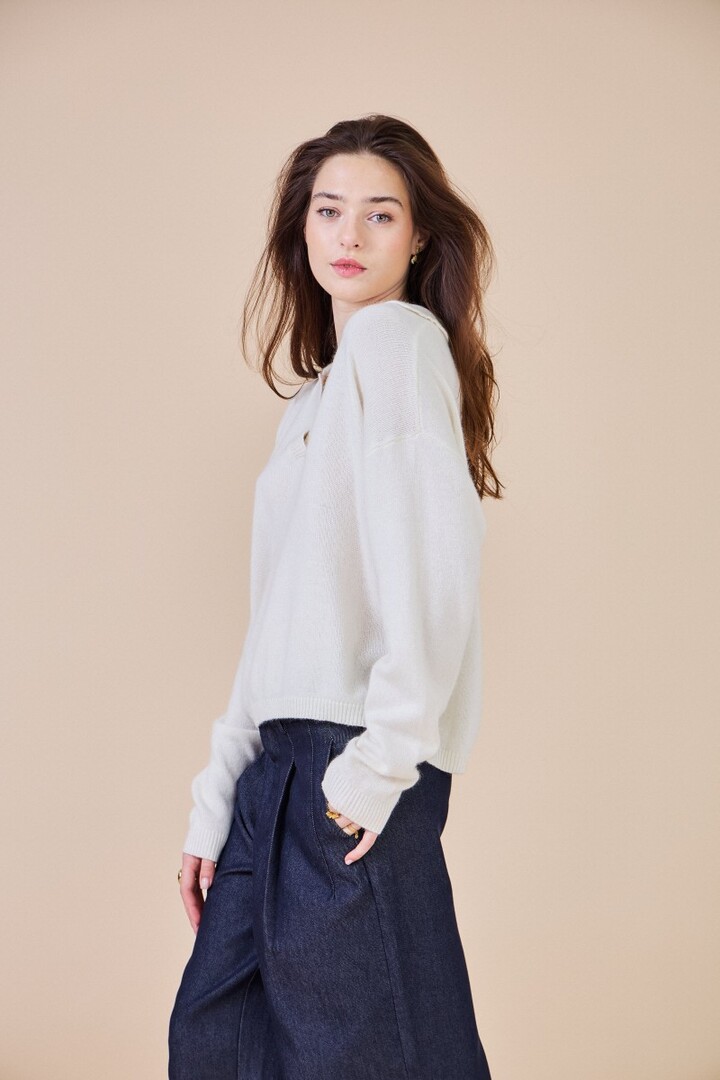 SWEATER S25203907 CREAM