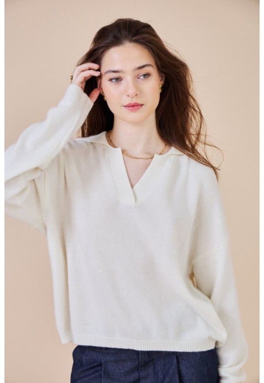 SWEATER S25203907 CREAM