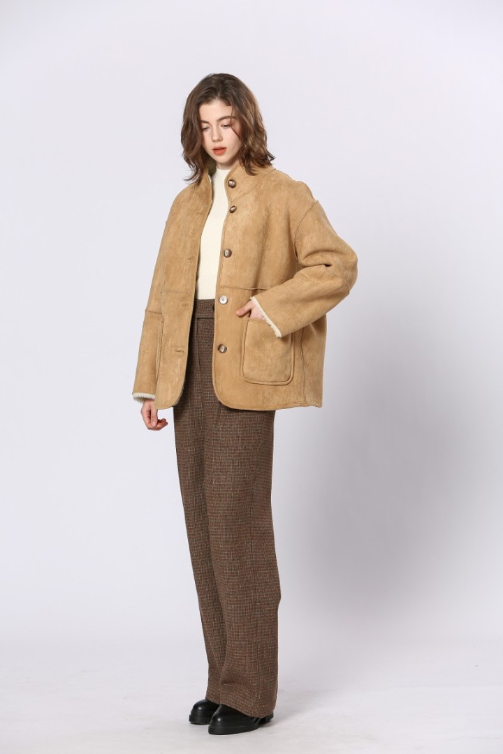 JACKET S25259294 BEIGE