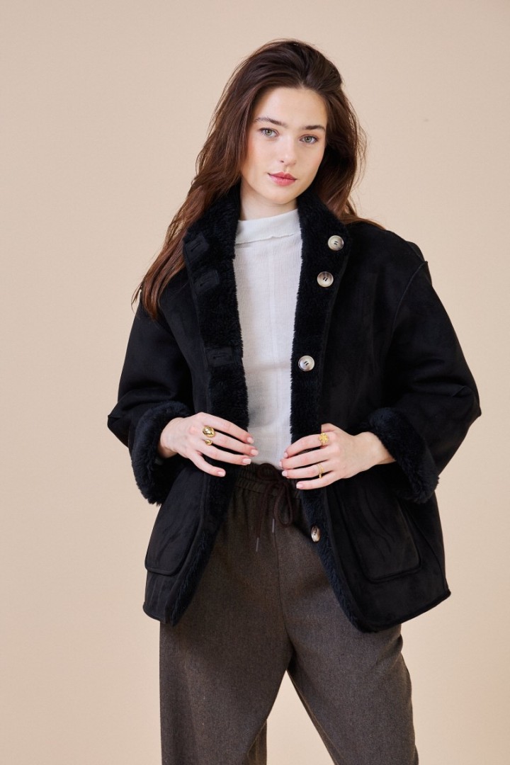 JACKET S25259294 BLACK