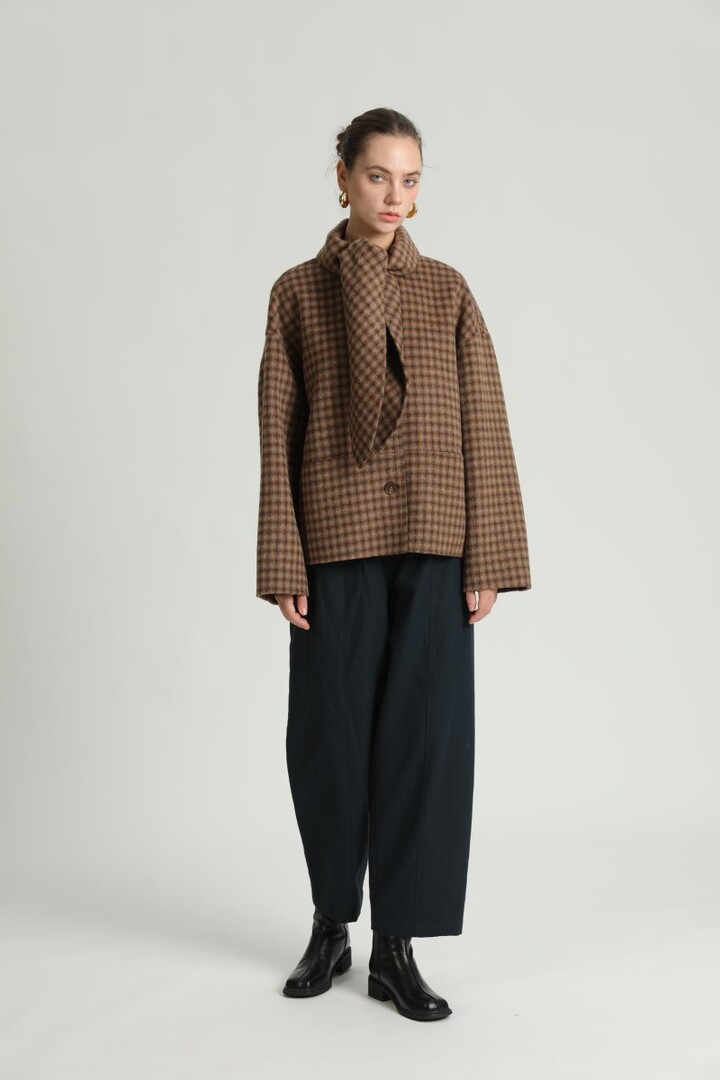JACQUES cashmere wool JACKET Brown