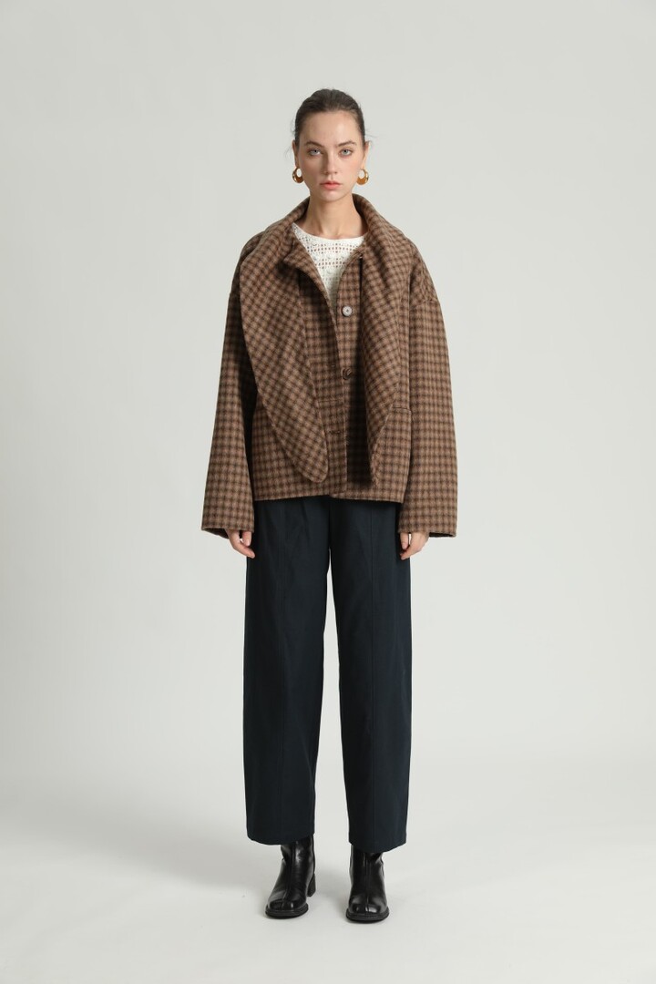 JACQUES cashmere wool JACKET Brown
