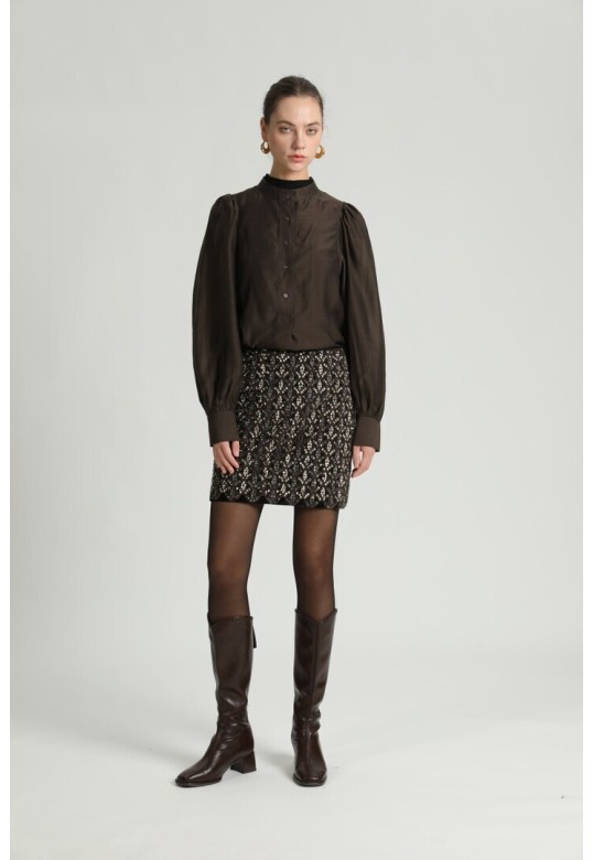 PATRICK SKIRT S26231025 BROWN