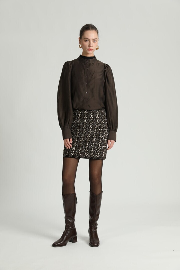 PATRICK SKIRT S26231025 BROWN