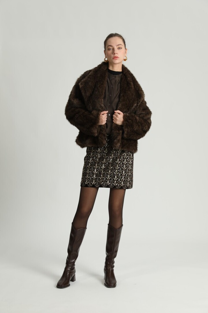 PATRICK SKIRT S26231025 BROWN