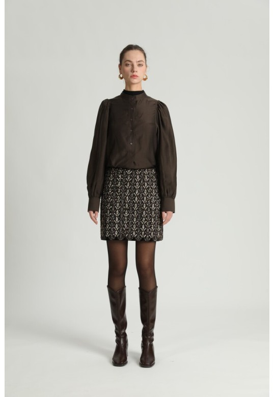 PATRICK SKIRT S26231025 BROWN