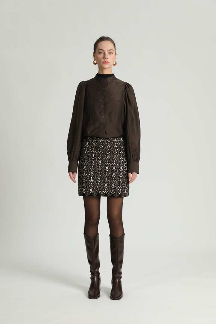 PATRICK SKIRT S26231025 BROWN