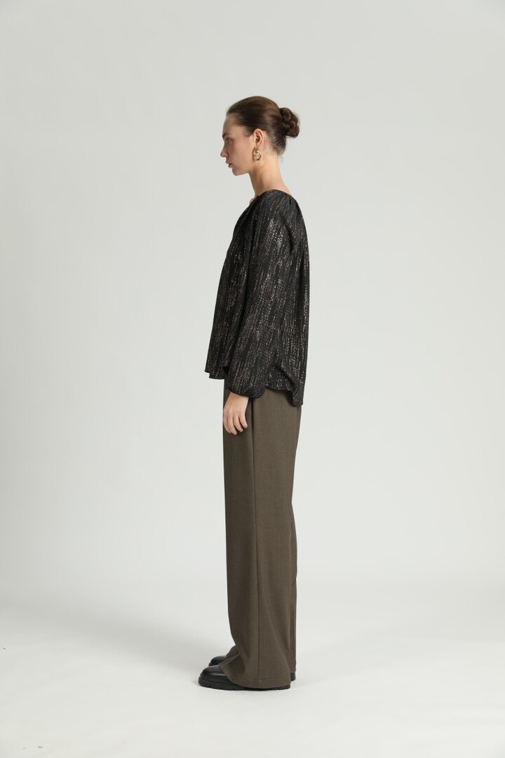TESS BLOUSE S26211230 BRONZE
