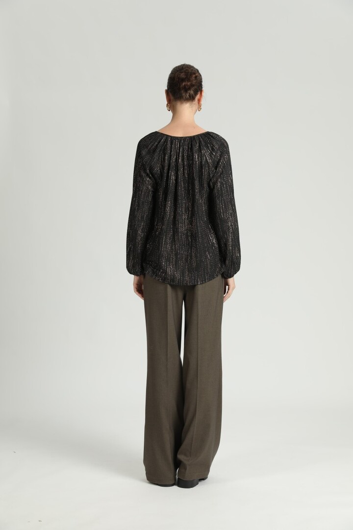 TESS BLOUSE S26211230 BRONZE