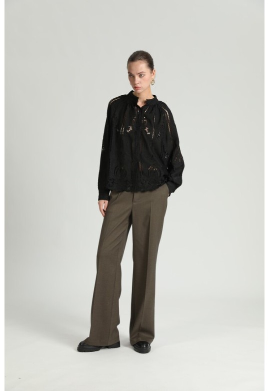TYPHANIE BLOUSE S26211168 BLACK