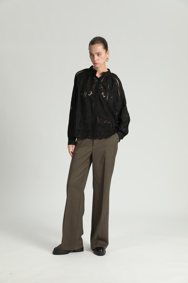 TYPHANIE BLOUSE S26211168 BLACK