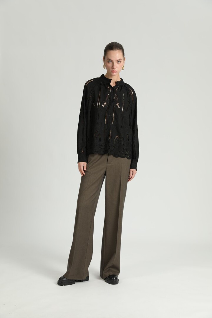 TYPHANIE BLOUSE S26211168 BLACK