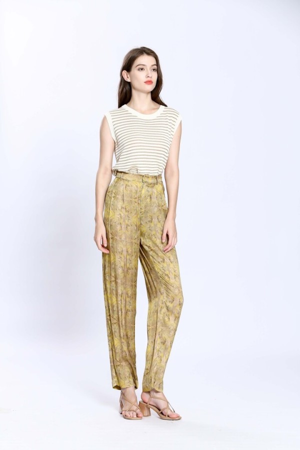 Trousers 24141222 yellow