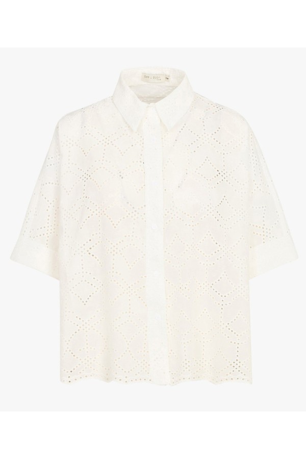 BLOUSE S25111207 OFF-WHITE