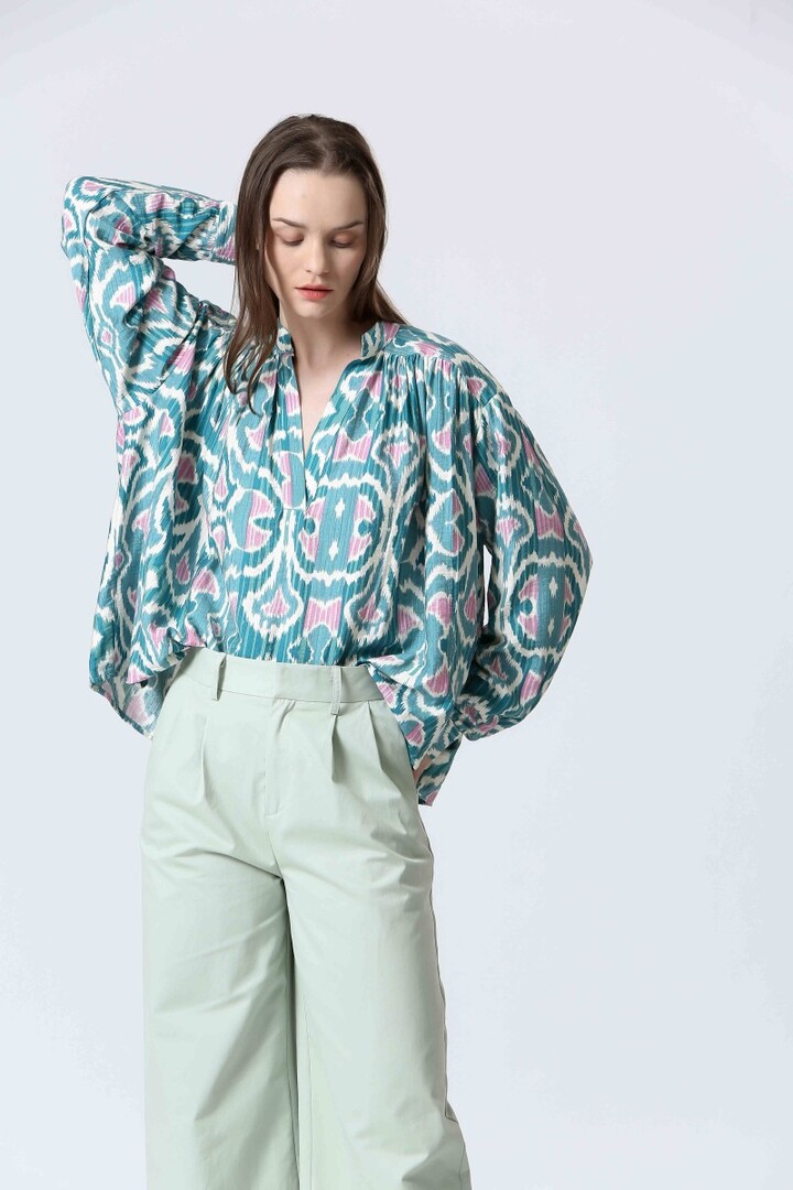  Blouse S25111170 green