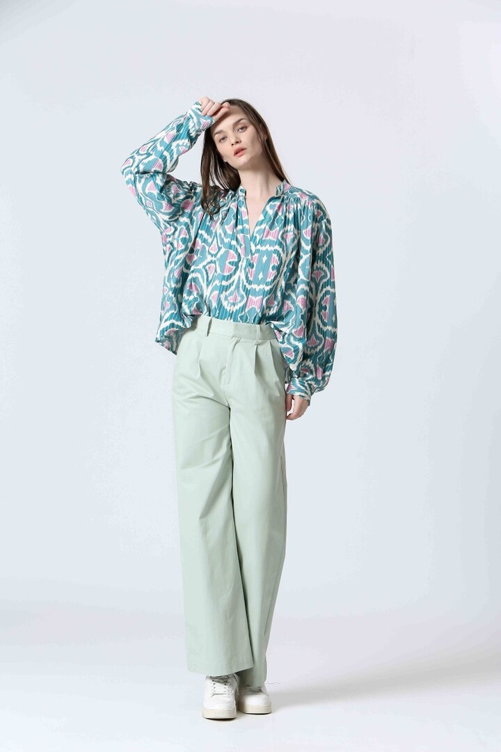  Blouse S25111170 green