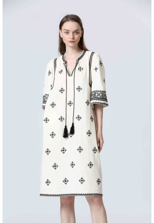 Dress S25122147 beige
