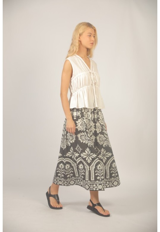 SKIRT S26131367 BLACK