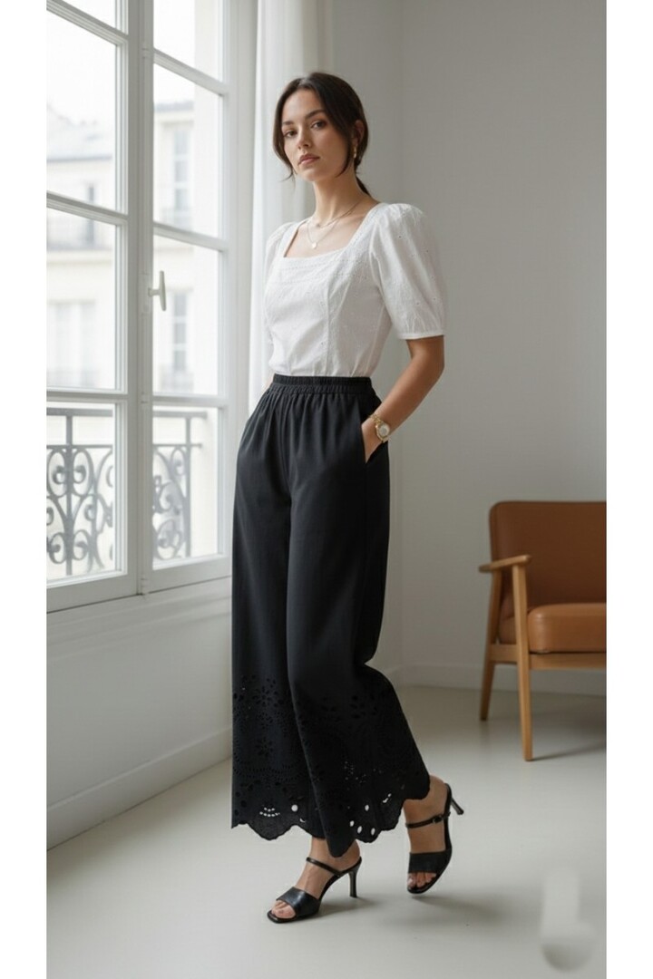 S26141435 BLACK TROUSERS